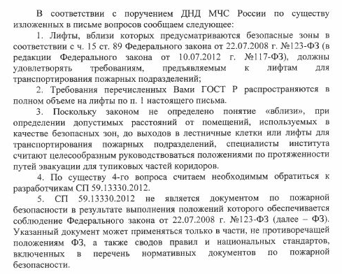 Лифты предназначенные для МГН